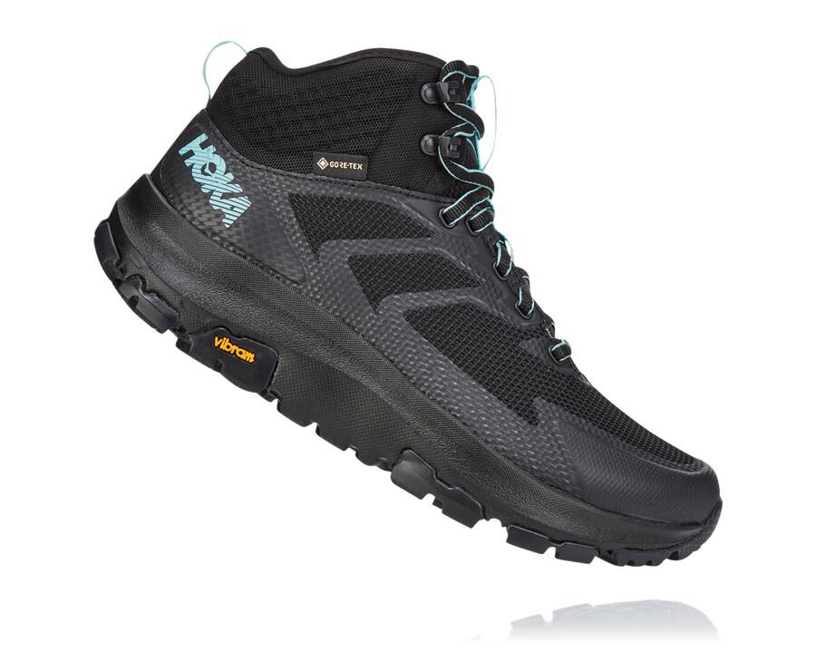 Hoka One One Wandelschoenen Dames - Toa Gore-Tex - Zwart - JI8195632